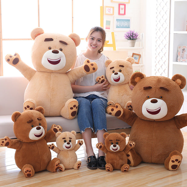 Hug bear plush toy