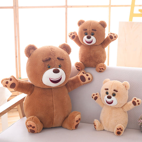 Hug bear plush toy