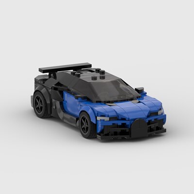 Bugatti Bolide Vision GT Racing Brick Car Toys