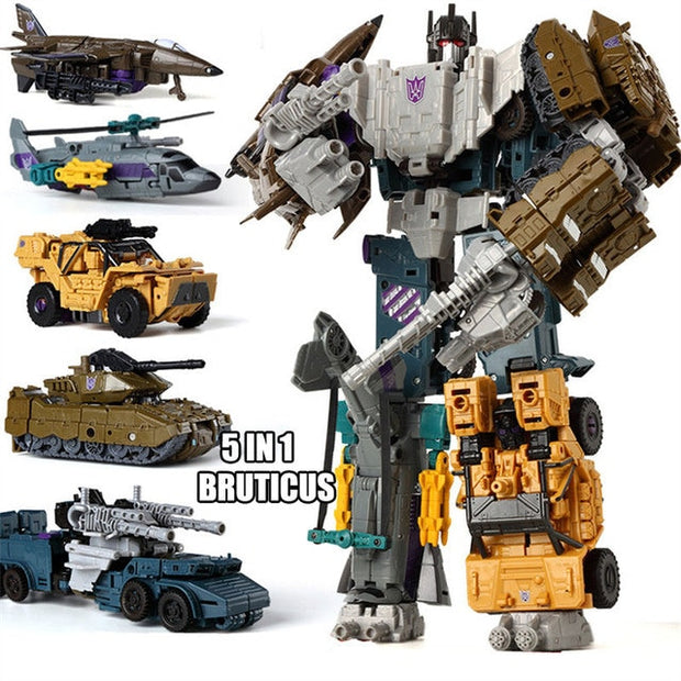 5in1 Combiners Transformation Action Figure