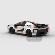 Koenigsegg One Racing Sports Car Brick Toys