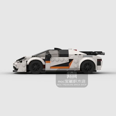 Koenigsegg One Racing Sports Car Brick Toys