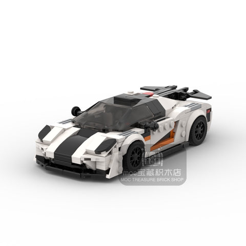 Koenigsegg One Racing Sports Car Brick Toys