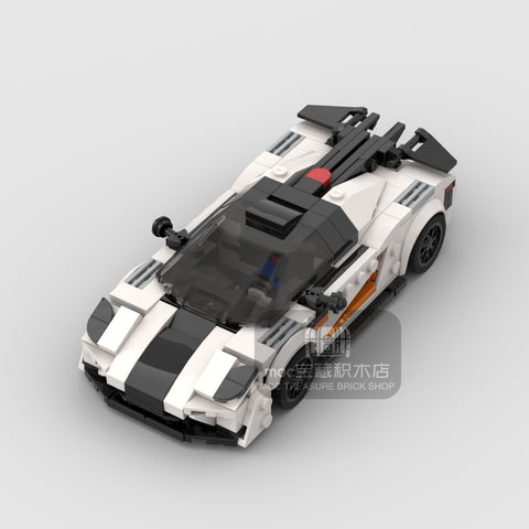 Koenigsegg One Racing Sports Car Brick Toys